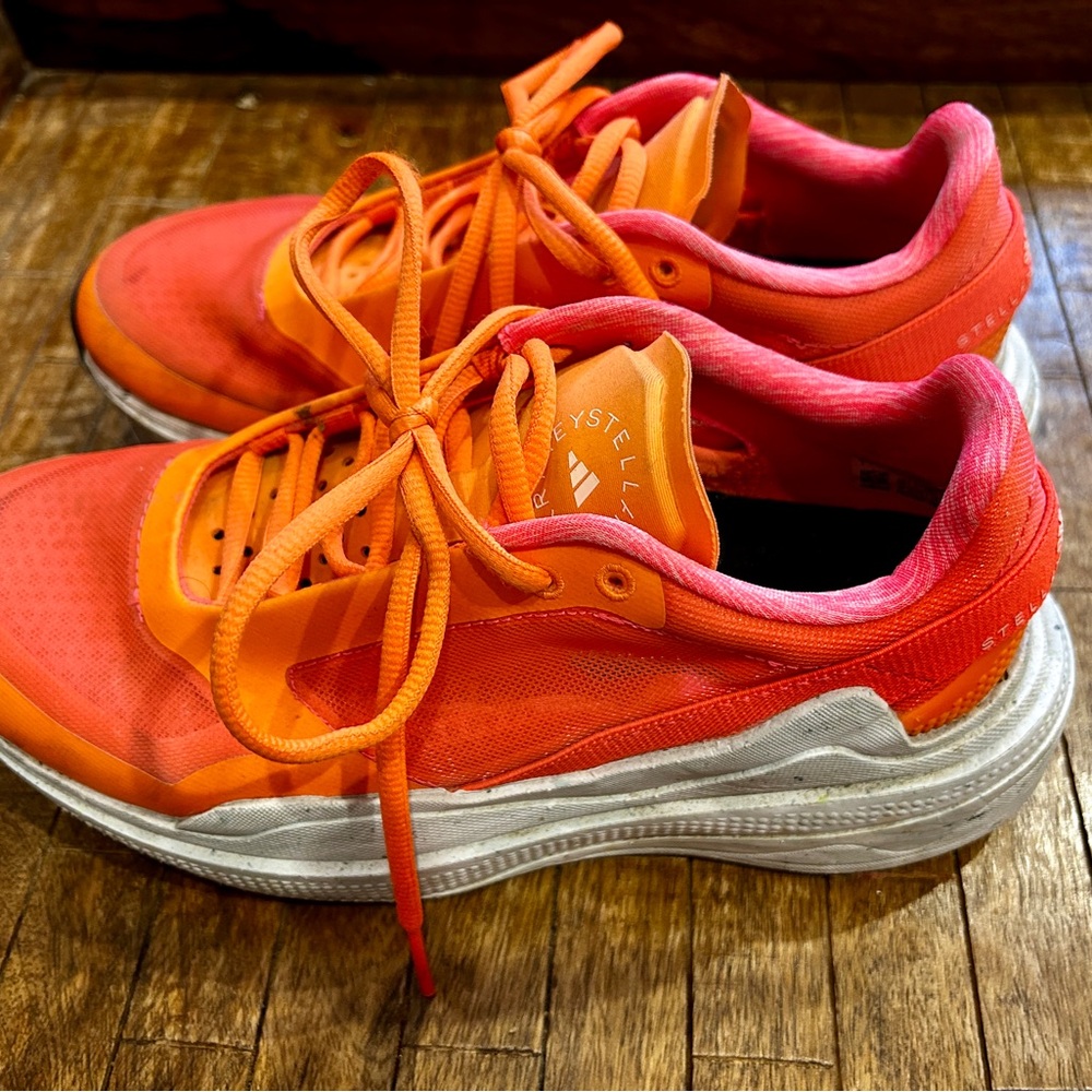 Adidas by Stella McCartney Orange/Pink Earthlight Sneakers